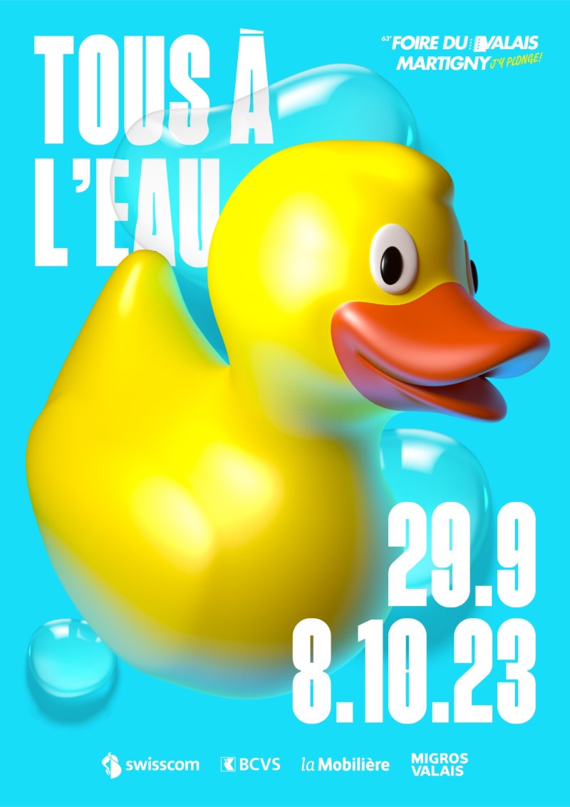 Affiches Foire du Valais 2023